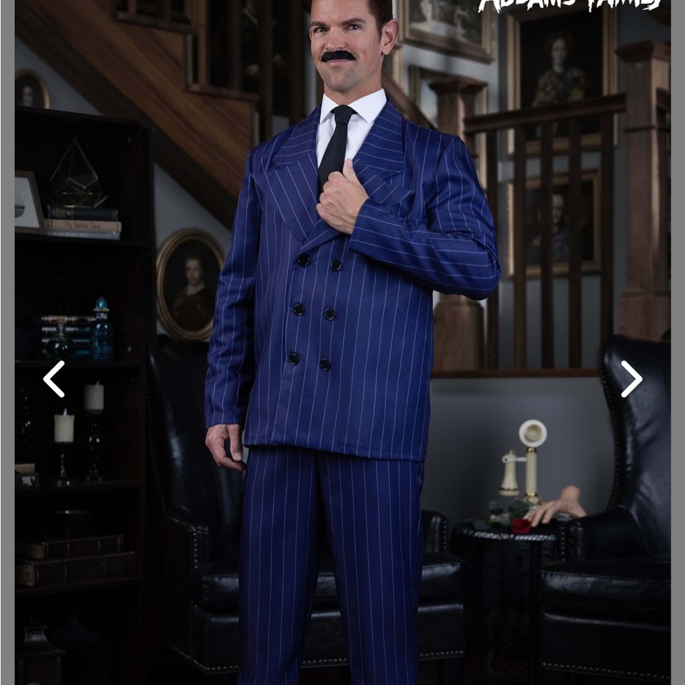 Gomez Addams Halloween Costume (Suit only)